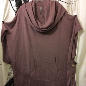 Seven by Melissa Mcarthy Cowl Neck Poncho